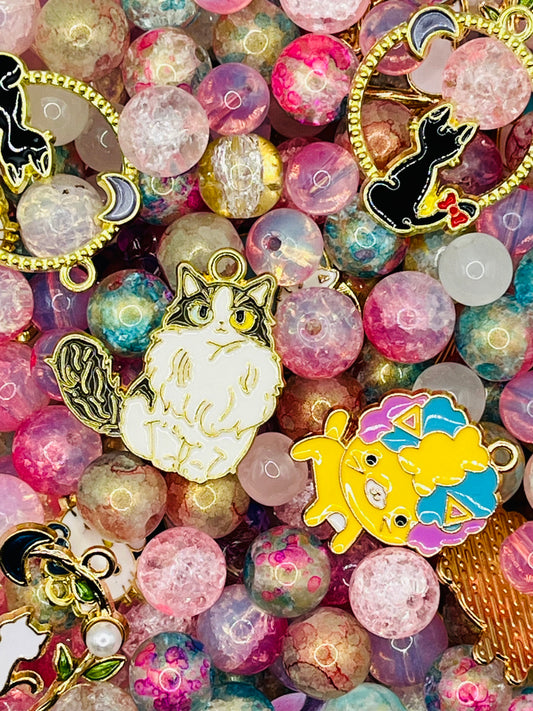 Kitty Party glass beads