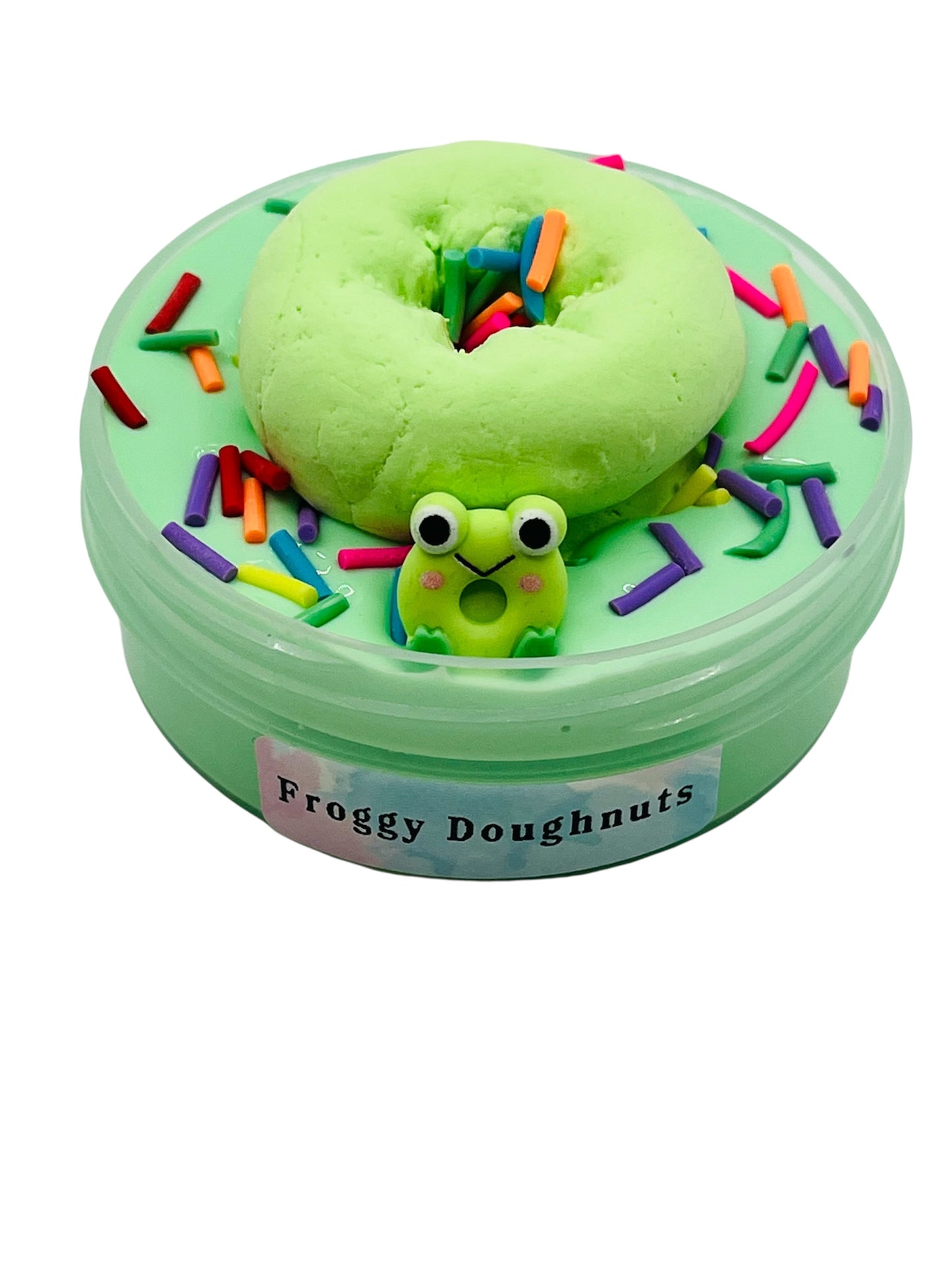 Mini Froggy Doughnuts